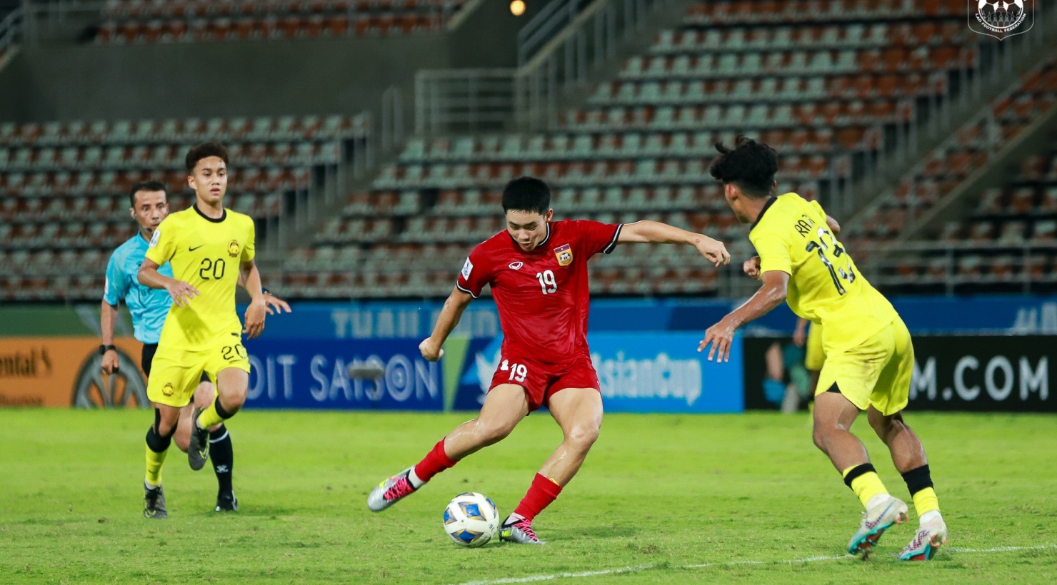 Highlights U17 Lào vs U17 Malaysia - VCK U17 châu Á 2023