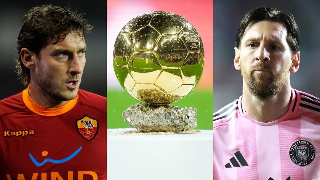 Totti tuyên bố thứ khiến Messi không thể giành 8 Quả bóng Vàng