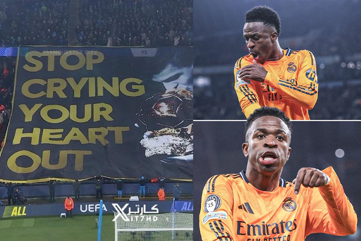 Vinicius: 'Fan Man City cho tôi động lực chiến thắng'