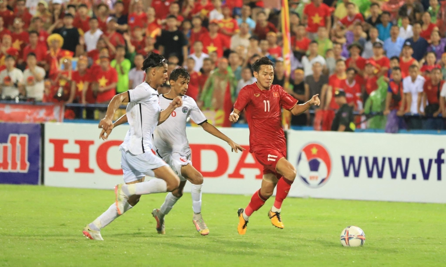 Trực tiếp U23 Việt Nam 1-1 U23 Kuwait: 2 tấm thẻ đỏ!!!