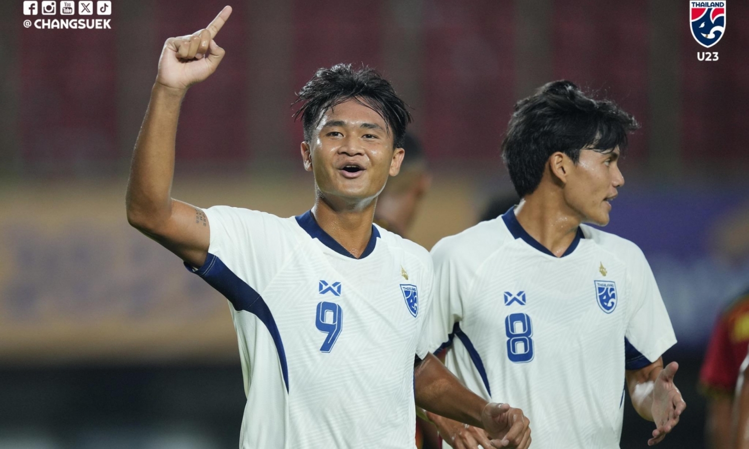 Thắng đậm 4-0, U23 Thái Lan đặt 1 chân vào bán kết U23 Đông Nam Á