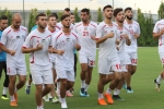 U23 Palestine phô diễn lợi thế trong buổi tập đầu tại Việt Nam