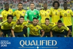 Lịch thi đấu ĐT Colombia tại VCK World Cup 2018