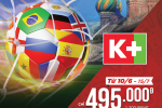 Xem trực tiếp 64 trận FIFA World Cup 2018 trên hệ thống K+