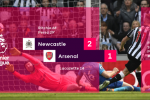 Highlights: Newcastle 2-1 Arsenal (Vòng 34 Ngoại hạng Anh)