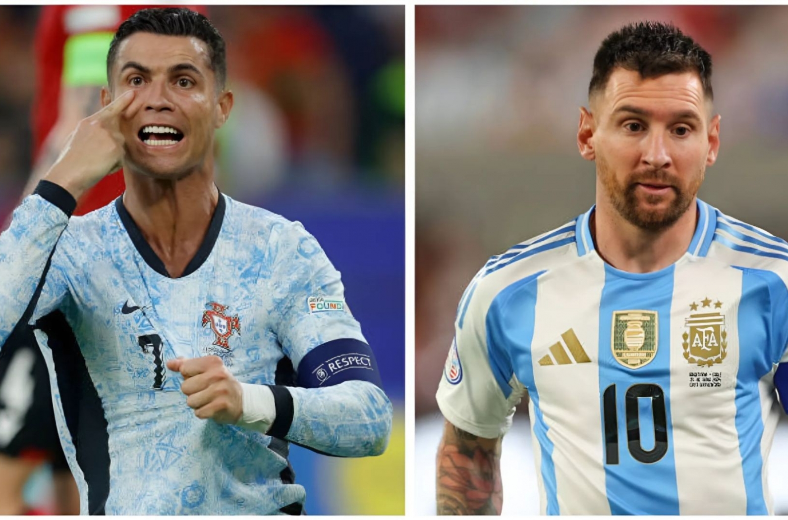 Đều 'tịt ngòi', Ronaldo phản ứng dữ dội, Messi thong dong