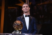Ronaldo thiết lập kỷ lục vô tiền khoáng hậu tại QBV 2022