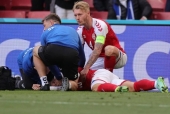 Đan Mạch 'gục ngã' trong ngày thiếu vắng Eriksen