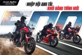 Honda Việt Nam ra mắt loạt xe mô tô phân khối lớn mới, giá từ 184,5 triệu đồng