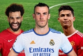 Danh sách chuyển nhượng hè 2022: Bale sang Mỹ 'dưỡng già'