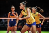 Trực tiếp bóng chuyền VĐTG nữ Brazil 1-0 Puerto Rico: Đại chiến ngôi số 1 thế giới