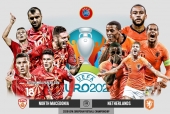 Đội hình CHÍNH THỨC Hà Lan vs Bắc Macedonia: Đẳng cấp chênh lệch