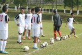 Cúp Tứ hùng 2014: ĐT U19 Việt Nam được tập luyện trên sân Pleiku