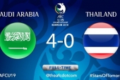Video bàn thắng: Saudi Arabia 4-0 Thái Lan (U19 châu Á 2016)
