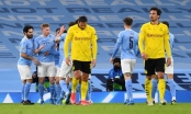 Man City chiếm lợi thế mong manh trước Dortmund