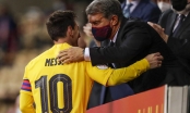 Sau Koeman, chủ tịch Barca tiếp tục nói lời thật lòng về mối quan hệ với Messi