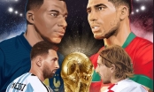 CHÍNH THỨC: Xác định 2 cặp đấu tại bán kết World Cup 2022