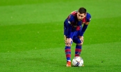 Messi vừa đá vừa 'run' trước Valladolid