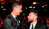 Ronaldo cười 'tươi như hoa' khi nhắc đến Messi trong buổi phỏng vấn