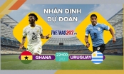 Nhận định, dự đoán tỉ số Uruguay vs Ghana: Long tranh hổ đấu