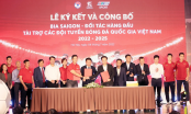 Bóng đá Việt Nam tiếp tục  nhận tài trợ khủng