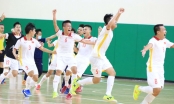 Cầu thủ Việt Nam ăn mừng sau khi có mặt tại World Cup