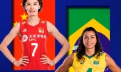 Lịch thi đấu bóng chuyền nữ VNL hôm nay, ngày 28/6: Trung Quốc vs Brazil