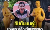 Nghệ nhân Thái Lan 'khắc tượng nến' cầu thủ bóng chuyền Pornpun Guedpard