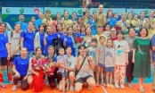 Bóng chuyền nữ Thái Bình 'làm nên lịch sử' sau 15 năm giành chức VĐQG
