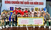 Thắng HCĐG, đội bóng chuyền trẻ Kinh Bắc Bắc Ninh nhận thưởng khủng