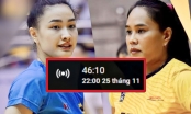 Khó tin: Chung kết giải bóng chuyền của Việt Nam đánh lúc 10 giờ đêm