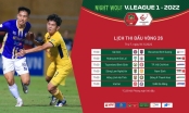 Vòng 26 V-League 2022: Xác định đội bóng rớt hạng