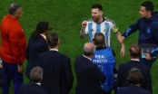 VIDEO: Messi có hành động thất lễ, huyền thoại Barca trừng mắt răn đe