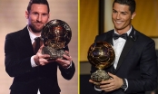 Danh sách chủ nhân Quả bóng vàng qua các năm: Messi, Ronaldo và phần còn lại