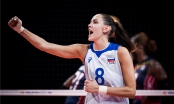Nữ thần bóng chuyền Nga nổi tiếng với bước đà có '1-0-2': Đập phát nào 'chết trái đó'
