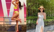 'Cựu hoa khôi bóng chuyền' Đặng Thu Huyền lọt top 5 Người đẹp biển