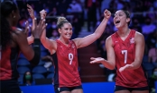 Đánh bại Trung Quốc, tuyển nữ Mỹ tiếp tục giữ số 1 trên bảng xếp hạng FIVB