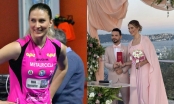 'Khủng long bóng chuyền' Polina chính thức thành vợ người ta