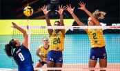 Tin thể thao 14/10: Bóng chuyền nữ Brazil tiễn đội bóng số 1 TG về nước