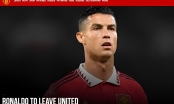 CHÍNH THỨC: MU thông báo chia tay Ronaldo
