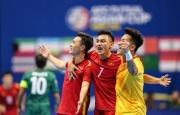 Thua đáng tiếc, Việt Nam vào tứ kết giải futsal châu Á với ngôi nhì bảng