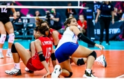 Thi đấu bạc nhược, Thái Lan tiếp tục bại trận tại giải bóng chuyền nữ VĐTG 2022