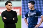 HLV Pau FC nói gì về khả năng ra sân của Quang Hải khi trở về từ Việt Nam?