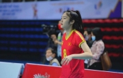 Hoa khôi bóng chuyền Việt Hương chấn thương, lỡ hẹn Cúp Quân đội