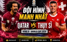 Đội hình mạnh nhất Qatar vs Thụy Sỹ: Đại gia châu Á đấu cỗ máy kỷ luật châu Âu