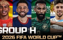 Bảng H World Cup 2026: Tây Ban Nha khởi hành cuộc chinh phạt