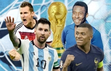 Top chân sút vĩ đại nhất World Cup: Ronaldo xếp nhì, đẳng cấp top 1