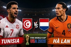 Trực tiếp bóng đá Tunisia vs Hà Lan: Đã có đội hình