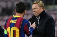 Koeman: 'Barca thi đấu tốt hơn khi không có Messi'