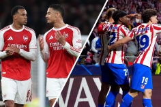 Trực tiếp Atletico Madrid vs Arsenal, 2h00 hôm nay 30/4